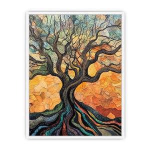 Golden Guardian Framed Print