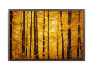 Flames Of Fall Poster