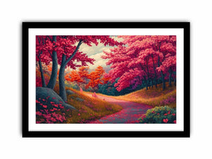 Autumn’s Flame Art Print