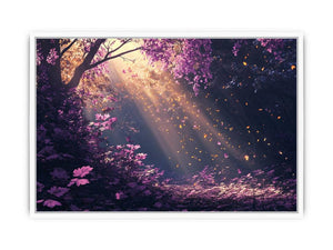 Luminous Glimmer Framed Print