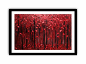 The Fiery Thicket Art Print