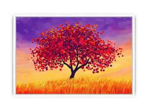 Ember Bloom Framed Print