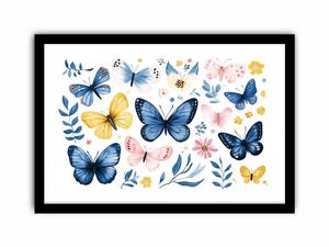 Fluttering Symphony Art Print