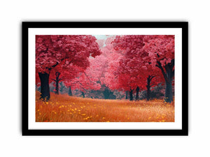 Crimson Crown Of Fall Art Print