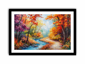 The Harvest Glow Art Print