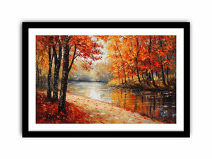 Autumn’s Eternal Glow Art Print