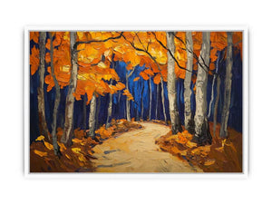 Autumn’s Painted Horizon Framed Print
