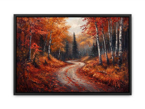 Crimson Avenue Painting