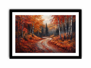 Crimson Avenue Art Print