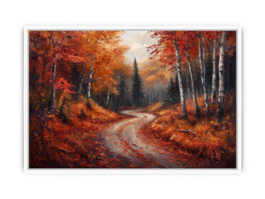 Crimson Avenue Framed Print