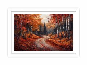 Crimson Avenue Streched canvas