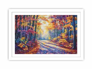 Ember Road Streched canvas