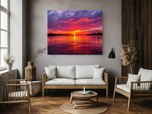 Sunset Over Amazon