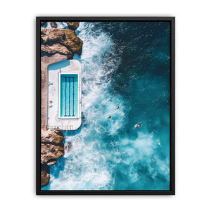 Sapphire Oasis Painting
