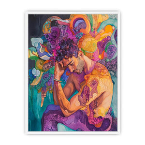 Spectrum Of Love Framed Print