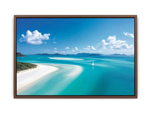 Whitsunday Sandy Beach Poster