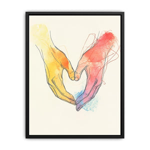 Gravity Of Touch Painting