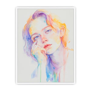 Androgynous Framed Print