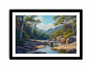 Hunter River Art Print
