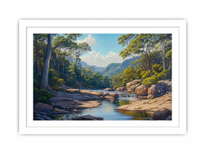 Hunter River Streched canvas