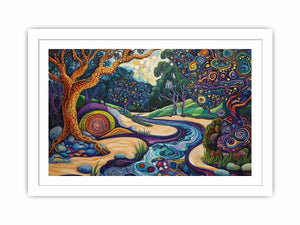 Goulburn River Streched canvas