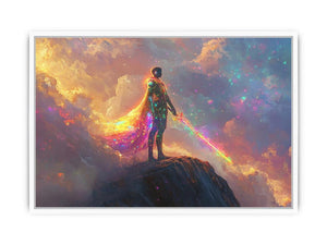 The Timeless Defender Framed Print