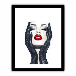 Cosmic Temptress Art Print
