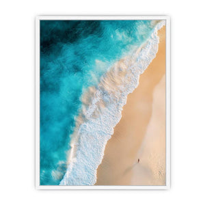 Ocean’s Embrace Framed Print
