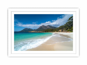 Serenity By The Shore Streched canvas