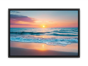 Sunlit Waves Painting