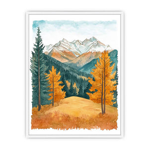 Dreamscape In Hues Framed Print