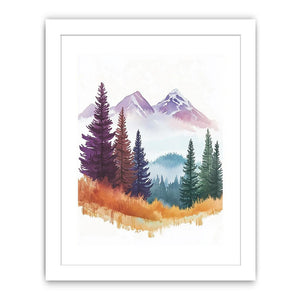 Misty Serenity Streched canvas