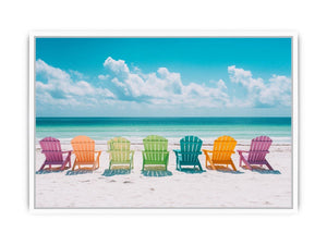 Seaside Symphony Framed Print