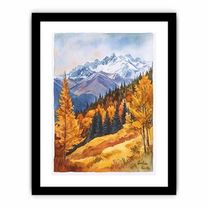 Flowing Colors Of Dawn Art Print