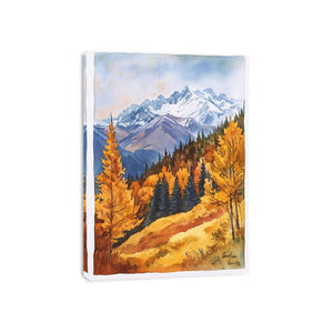Flowing Colors Of Dawn Canvas Print
