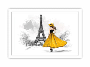 Belle Of The Tower Streched canvas