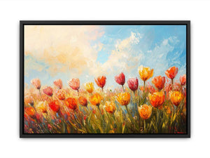Floral Tulips Painting
