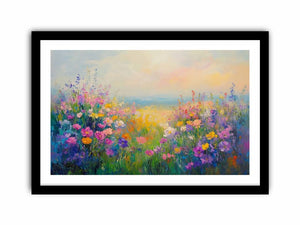 Symphony Of Wildflowers Art Print