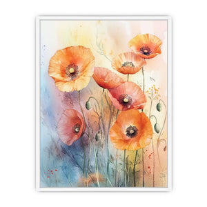 Scarlet Reverie Framed Print