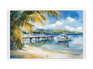 Sail Into Serenity Framed Print