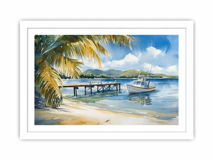Sail Into Serenity Streched canvas