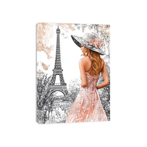 Grace In The City Of Light Canvas Print