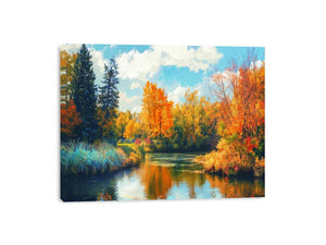 Symphony Of The Horizon Canvas Print