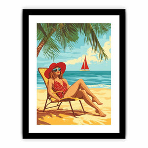 Sun-Kissed Reverie Art Print