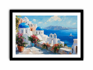 The Eternal Blue Art Print
