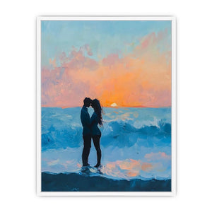 Whispers In Color Framed Print