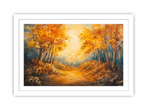 Golden Whispers Streched canvas