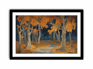 Whispering Foliage Art Print