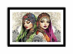 Whispering Veil Art Print