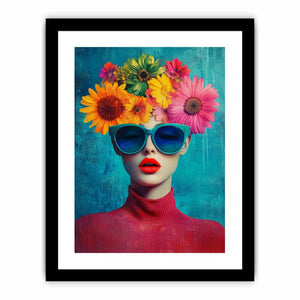 Crowned In Bloom Art Print